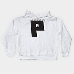 THE LETTER P Kids Hoodie